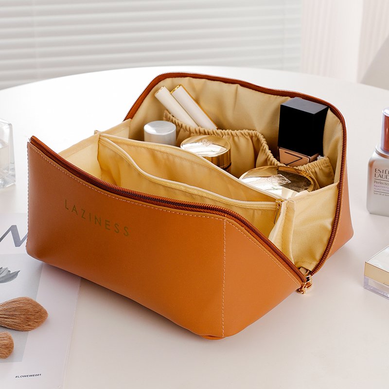 Travel Organizer Skincare Pouch Cosmetic Bag Case Makeup Bags Large Toiletry Pouch Make Up Storage Bag