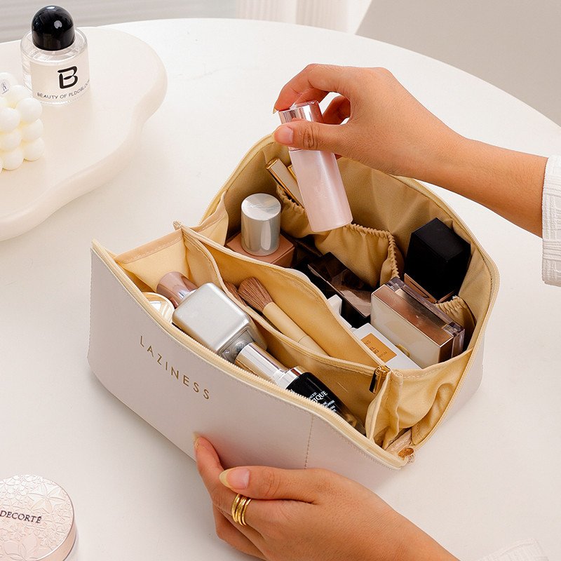 Travel Organizer Skincare Pouch Cosmetic Bag Case Makeup Bags Large Toiletry Pouch Make Up Storage Bag