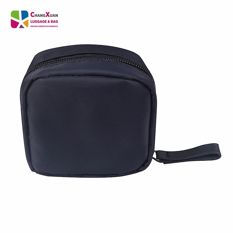 Factor Wholesale Unique small travel Handbag cosmetic leather portable waterpoof makeup bag for kids