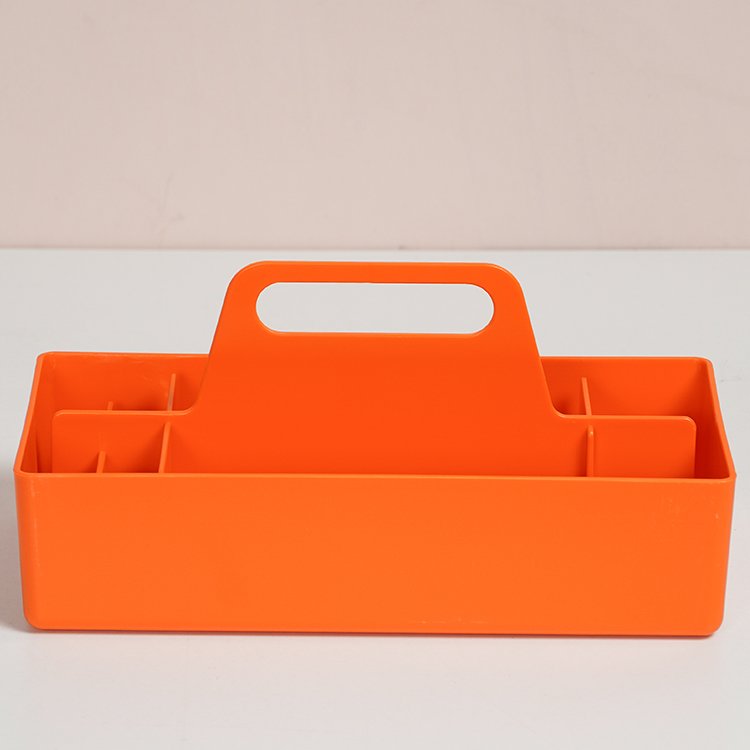 Multipurpose Stackable Plastic Caddy Desk, Makeup, Dorm Caddy, Classroom Art Organizers with Handle
