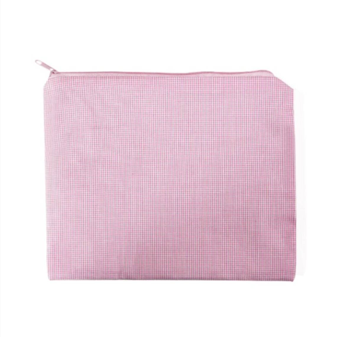Wholesale Fashion Canvas Makeup Cosmetic Lipstick Foundation Perfume Bag Pouch with Printed Logo Made from Cotton