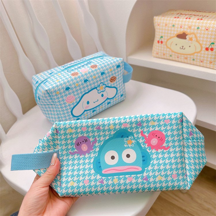 RuunJoy kawaii pencil bag Cosmetic Bag kulomi kt Pen Case Large-capacity Travel Portable Beauty Organizing Storage Stationery