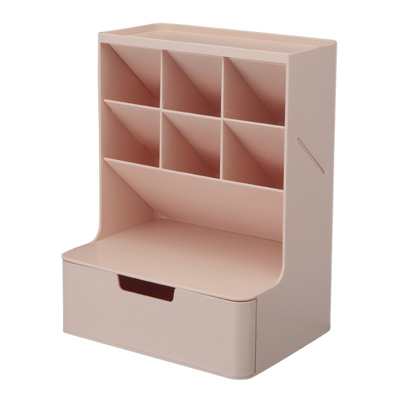 Large Pen Holder Storage Case Makeup Brush Organizer and Cosmetic Display Racks for Student Children Office Desktop Stationery