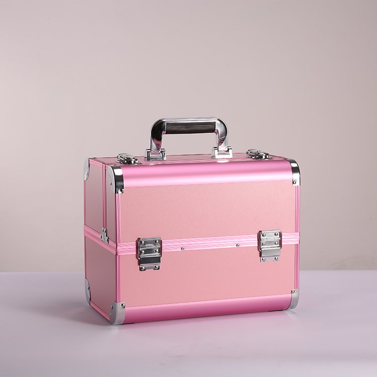 Logo Print Durable Portable Cosmetic case/ Professional cosmetic case/ Cosmetic Storage Box