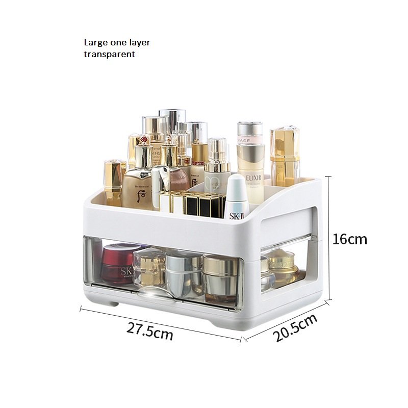 Drawer Makeup Organizer Vanity Cosmetic Storage Box Beauty Display Holder