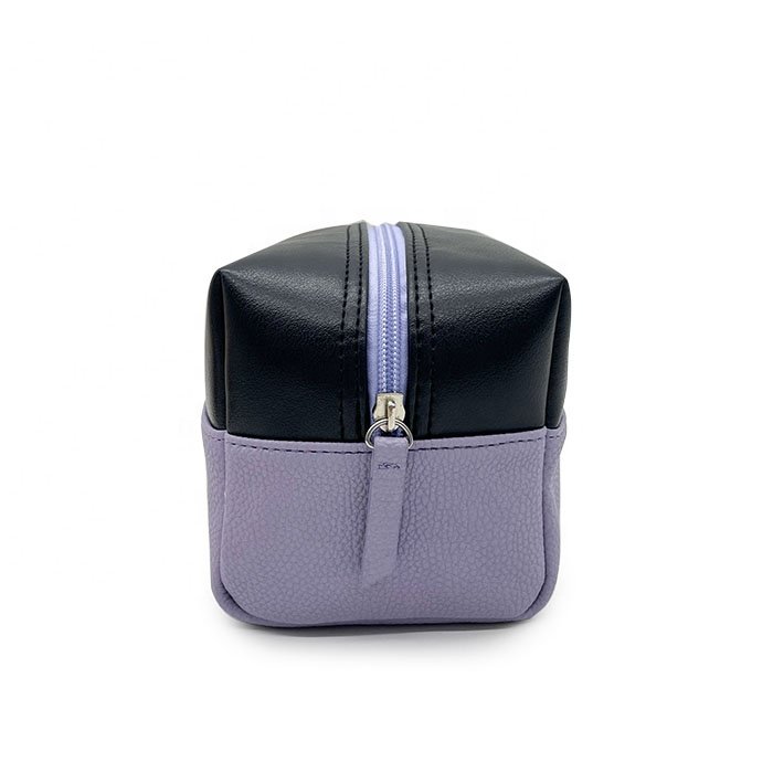 sublimation custom makeup storage toiletry bag faux vegan leather luxury cosmetic bag