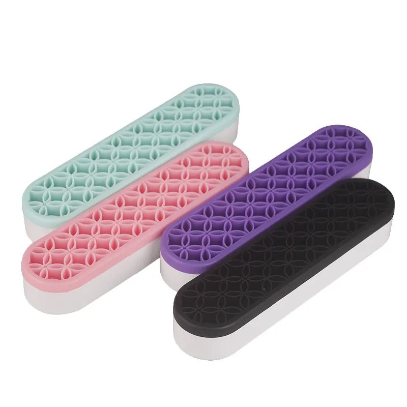 Multipurpose Cosmetics Organizer Makeup Brush Storage Stand Portable Silicone Makeup Brush Holder