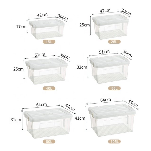 Plastic Storage Box Factory Price Plastic Suitcase ODM/OEM Acceptable Home Office Appliances