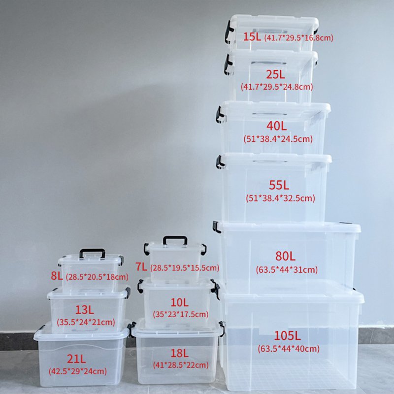 Plastic Storage Box Factory Price Plastic Suitcase ODM/OEM Acceptable Home Office Appliances