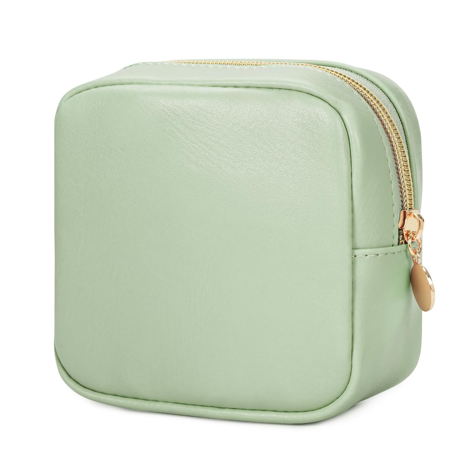Wholesale Custom Logo Travel Pu Leather Makeup Bag Pouch Organizer Storage Cosmetic Bags