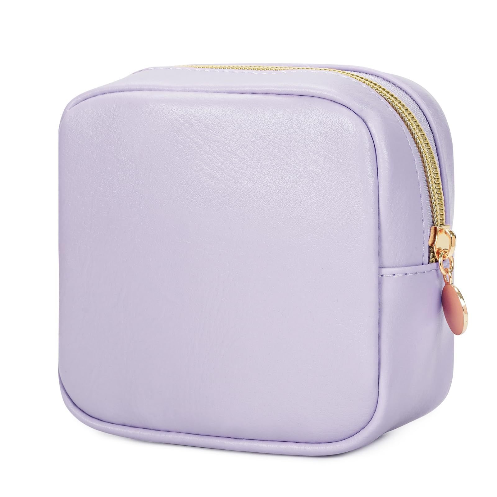 Wholesale Custom Logo Travel Pu Leather Makeup Bag Pouch Organizer Storage Cosmetic Bags
