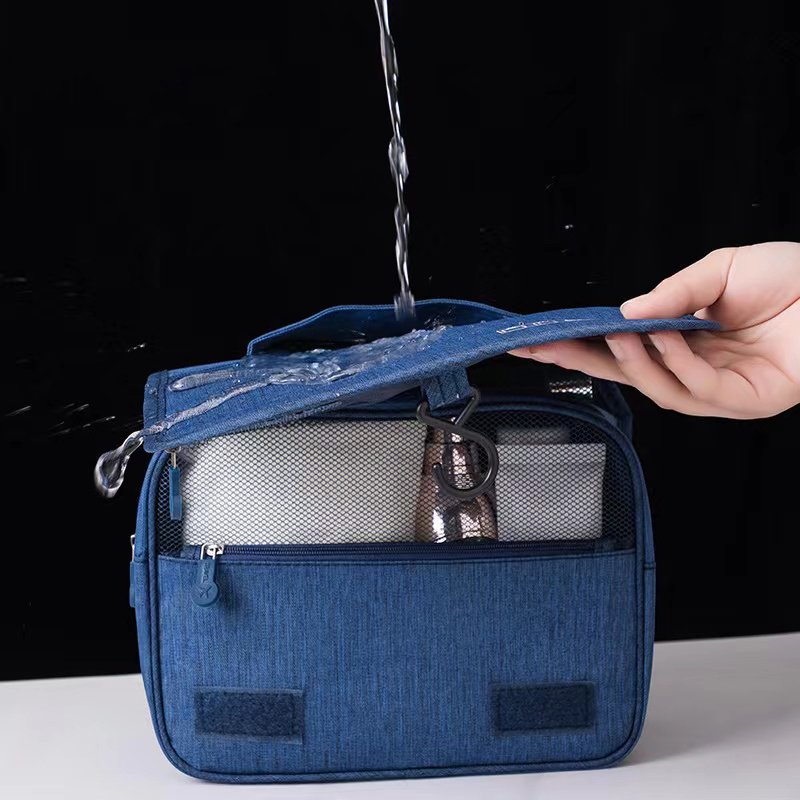 Custom Waterproof Large Travel Hanging Cosmetic Makeup Bag Organizer For Accessories