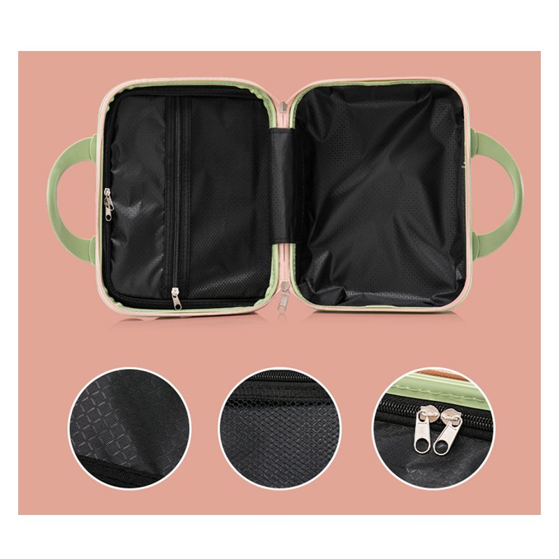 14-inch Makeup Case Portable Suitcase With Gift Small Suitcase Id Storage Bag Gift Box