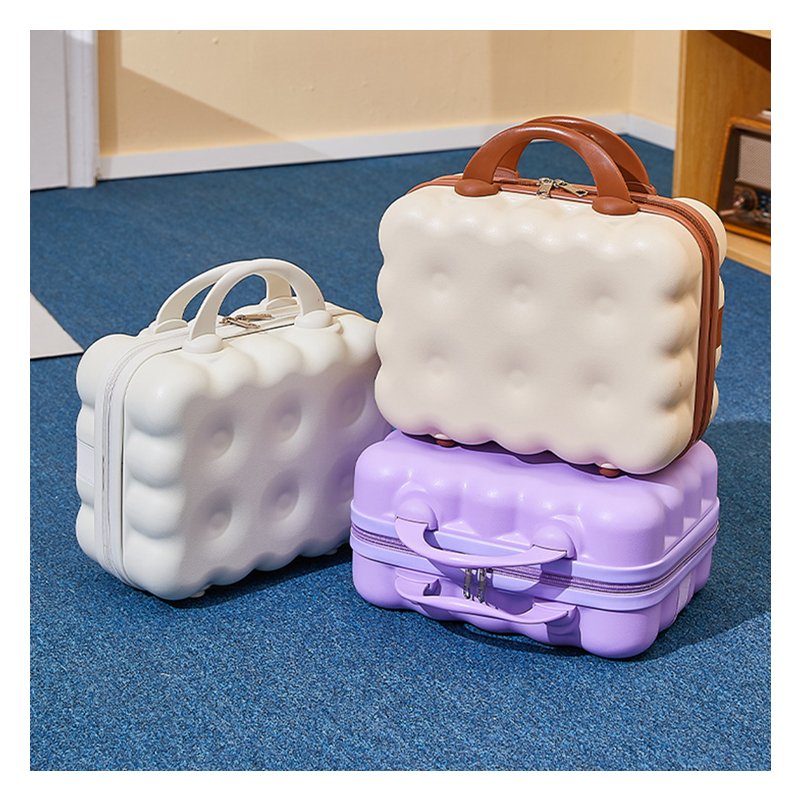14-inch Makeup Case Portable Suitcase With Gift Small Suitcase Id Storage Bag Gift Box