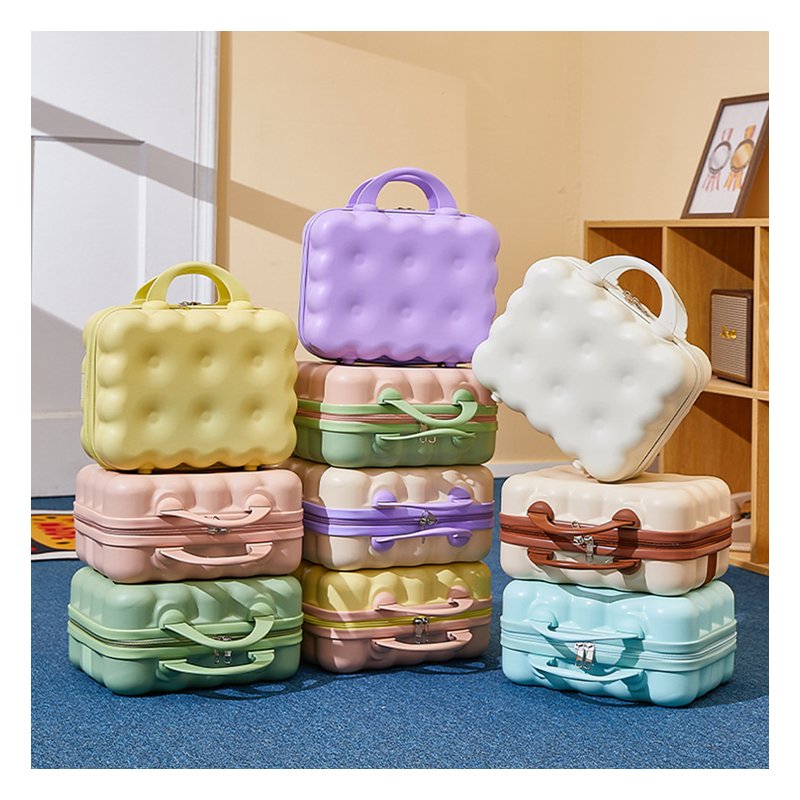 14-inch Makeup Case Portable Suitcase With Gift Small Suitcase Id Storage Bag Gift Box
