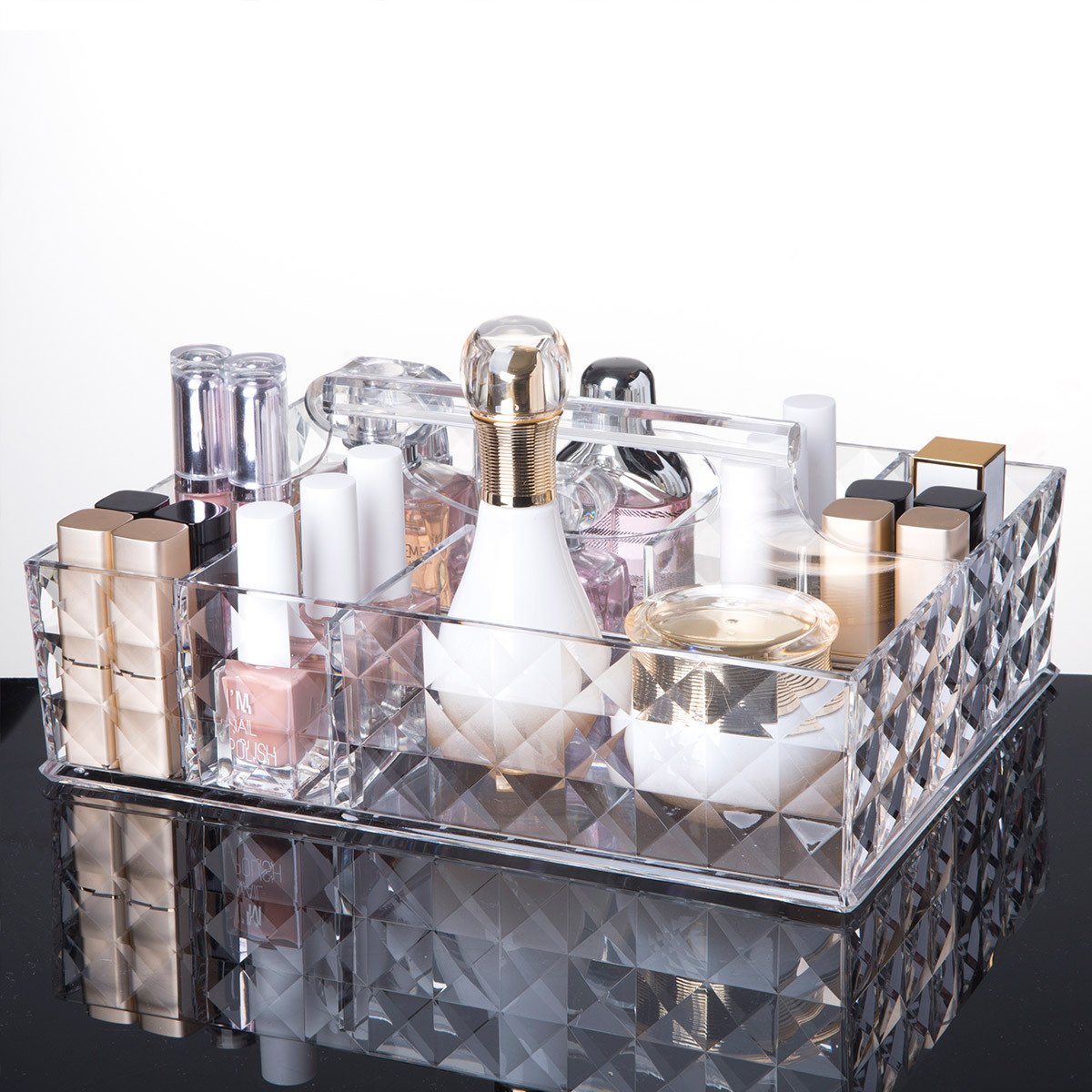 Wholesale High Quality Clear Make Up 0rganizers For Counter Makeup Organizer Home Bathroom Storage & Organization With Hot sale