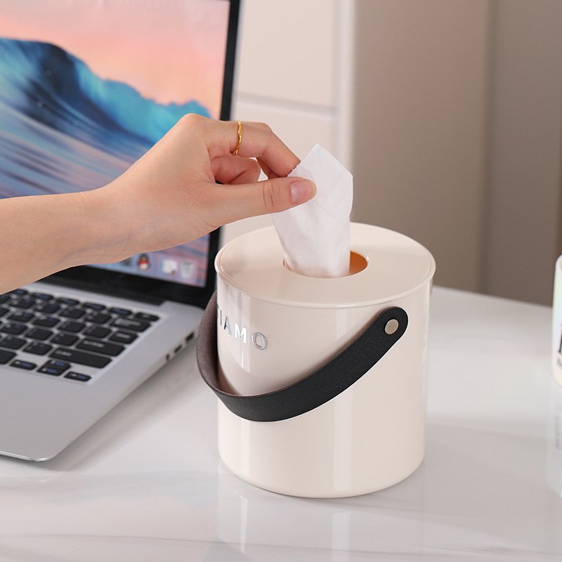 Luxury Style Light-Weight Pen Holder Makeup Brush Storage Container Simple Household Desktop Organizers Student Campus Dormitory