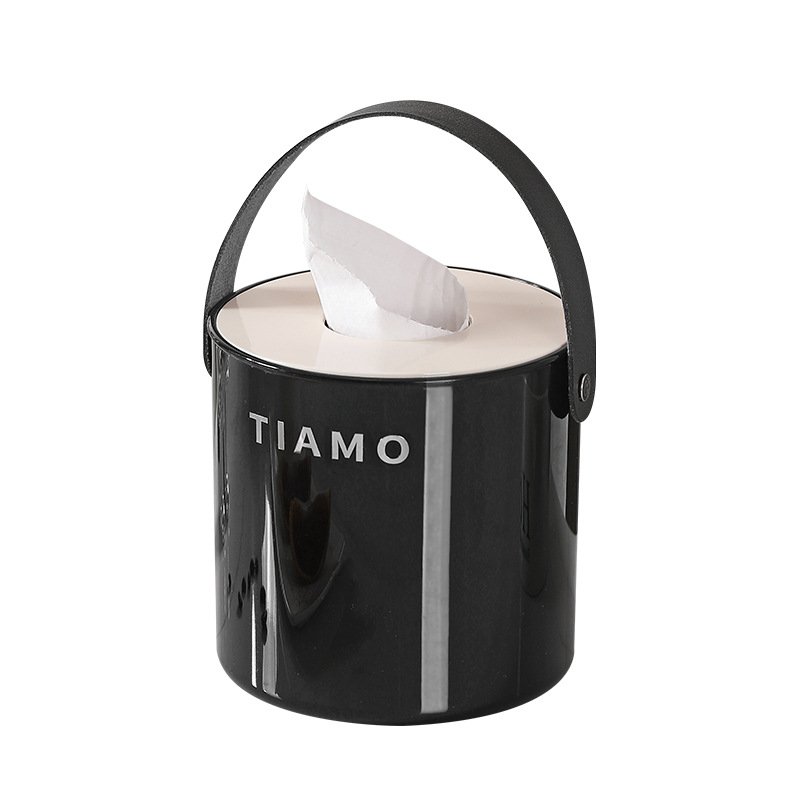 Luxury Style Light-Weight Pen Holder Makeup Brush Storage Container Simple Household Desktop Organizers Student Campus Dormitory