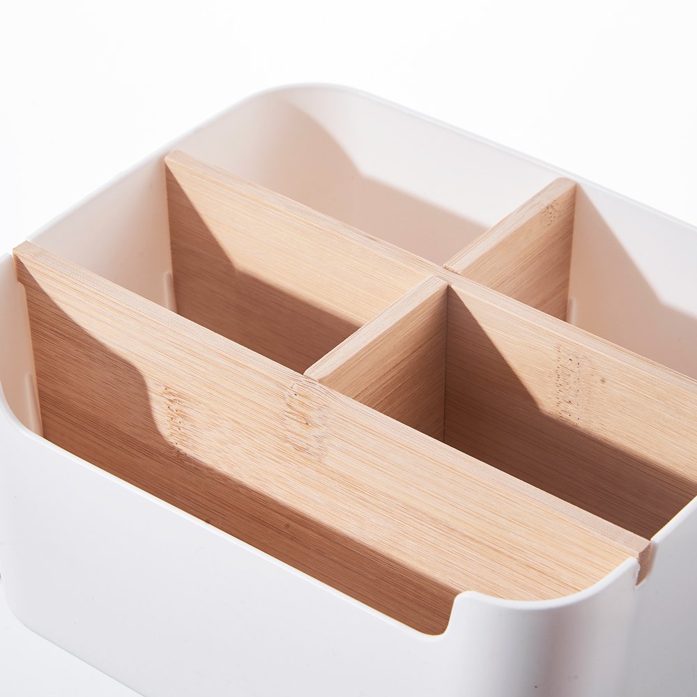 Desktop storage box Multifunctional Desk Organizer for Office Supplies,Remote control storage box,Pen holder,Plastic makeup box