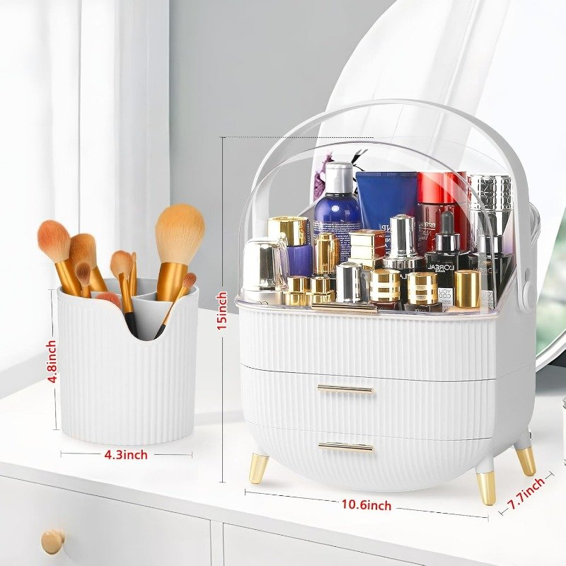 Promotional Multiple Repurchase Advanced Plastic Makeup Skincare Organizers Cosmetics Boxes