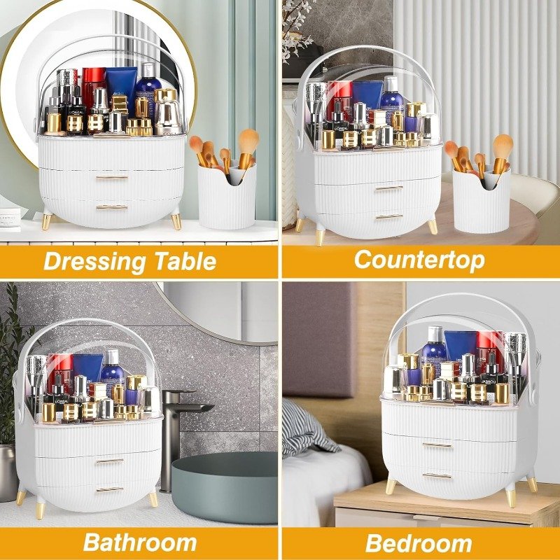 Promotional Multiple Repurchase Advanced Plastic Makeup Skincare Organizers Cosmetics Boxes