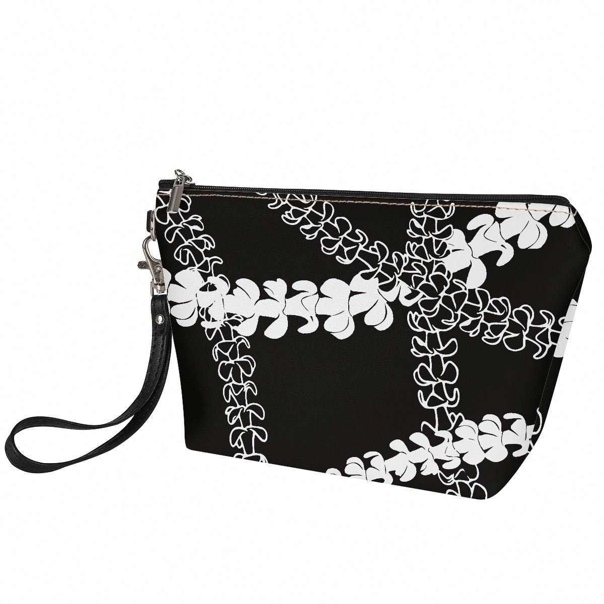 Makeup Bag Puakenikeni Flower Art Cosmetic Bags for Women Pouch Toiletry HandBag Customize Make Up Purses Case Hot Dropshipping