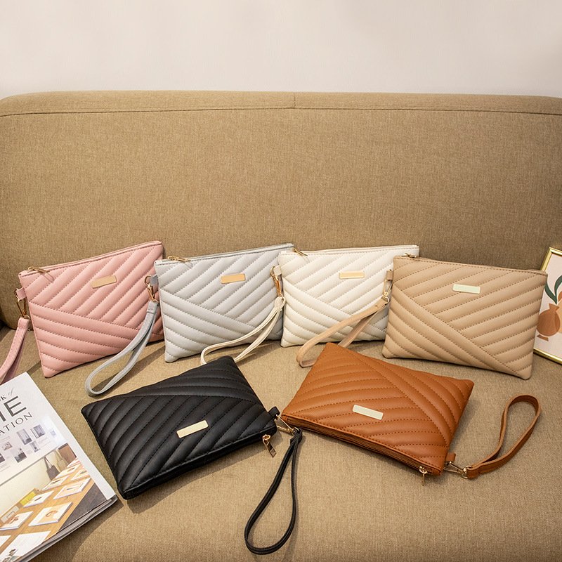 Mini PU makeup bag cellphone portable handbags travel makeup bag logo organizers toiletry bags pouch makeup Elegant handbag pink
