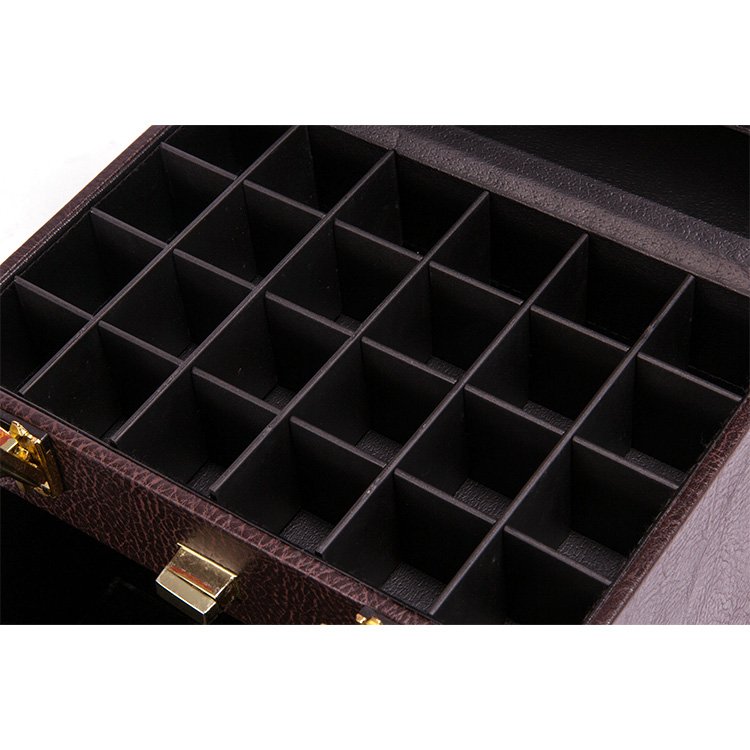 Hot fashion multi-grid layered fashion storage box new design makeup storage box