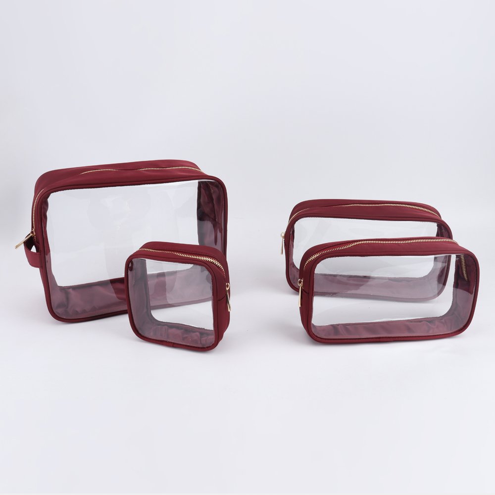 High Quality Designer Custom Cute Professional cosmetic bag set cosmetic Makeup storage container toiletry bag with handle