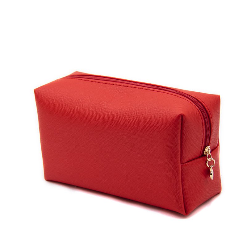 New Portable Travel Waterproof Cosmetic Bag PU Leather Waterproof Wash Toiletry Make Up Bag Storage Handbag For Girls Women