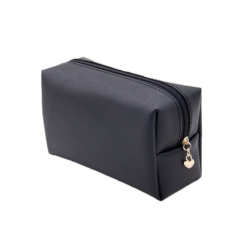 New Portable Travel Waterproof Cosmetic Bag PU Leather Waterproof Wash Toiletry Make Up Bag Storage Handbag For Girls Women