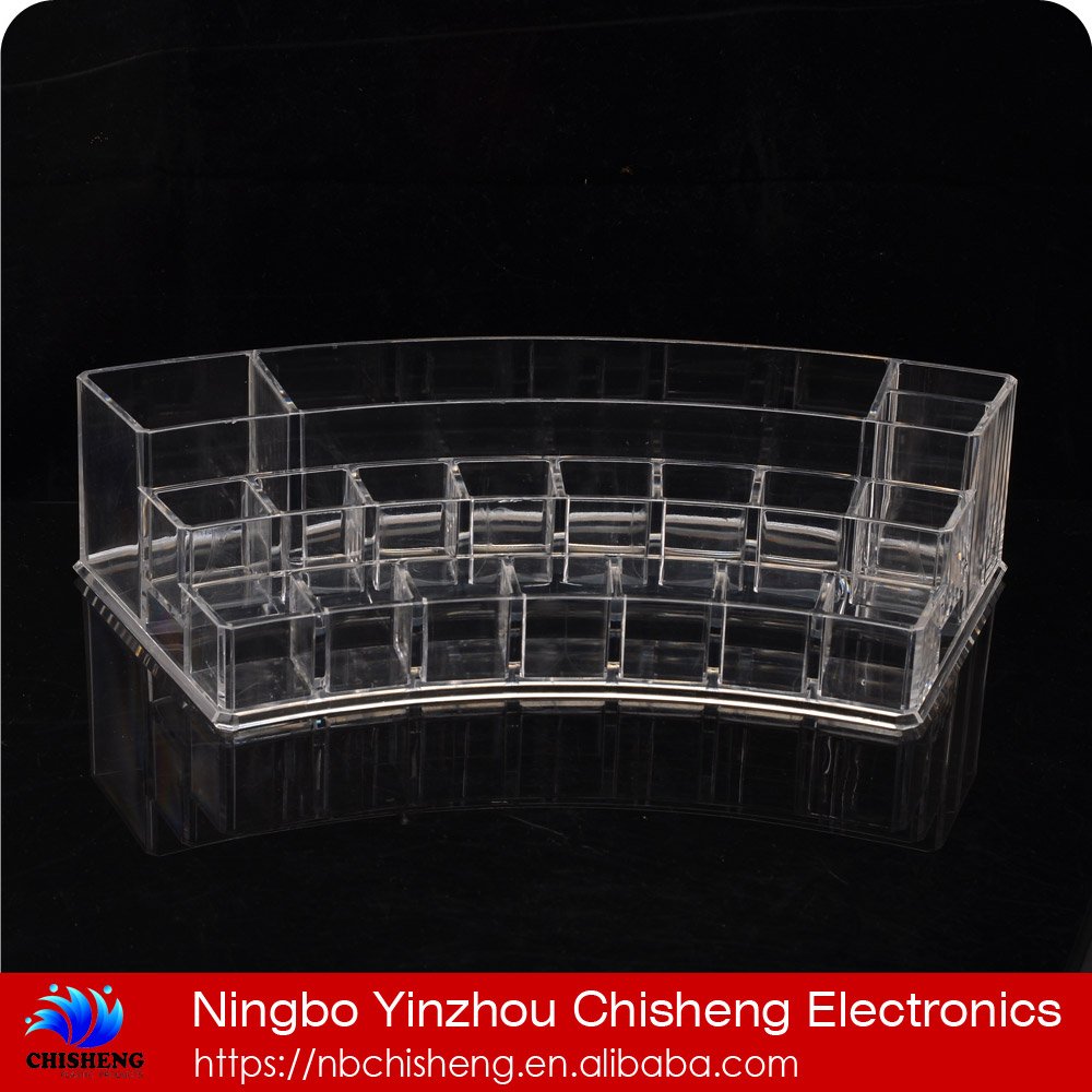 super strong ultra transparent makeup acrylic organizer storage box holder