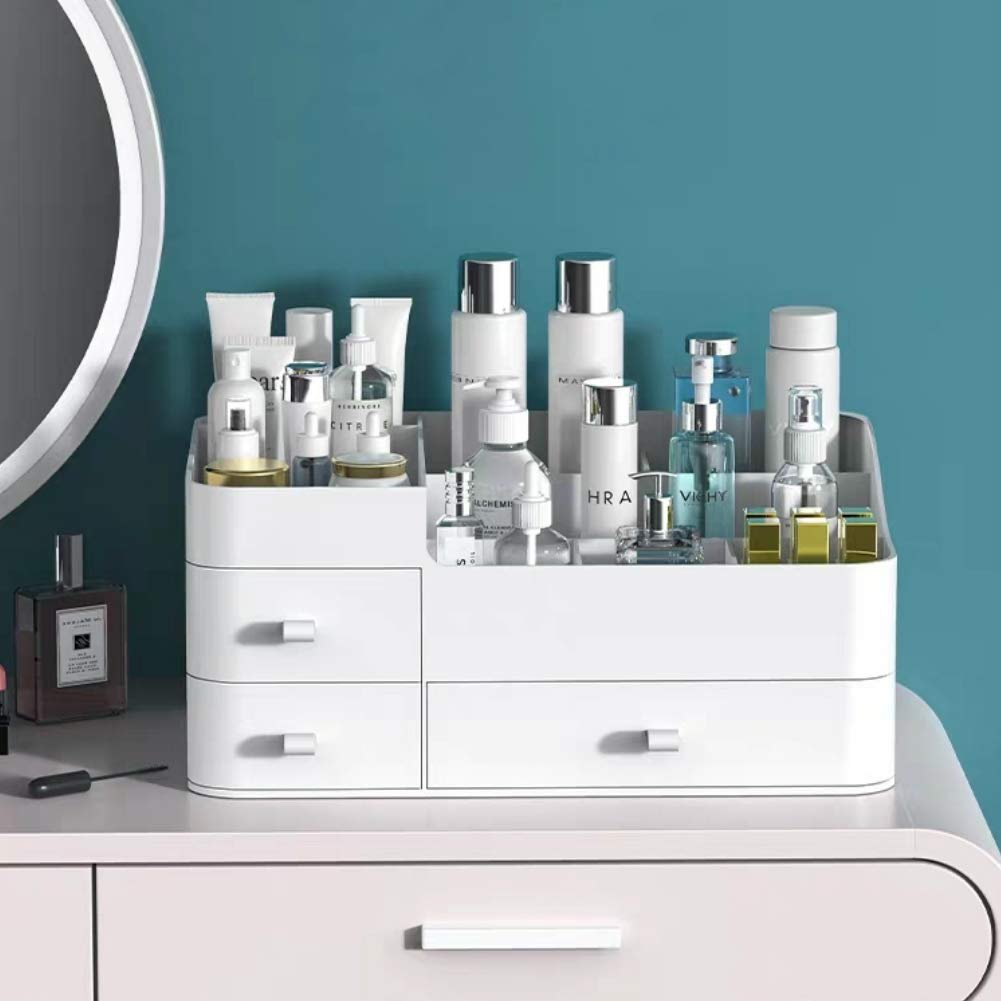 Choice Fun Multi-color Acrylic Large Capacity With Drawers Cosmetic Beauty Make Up organizer Desk Organiser House Hold Products