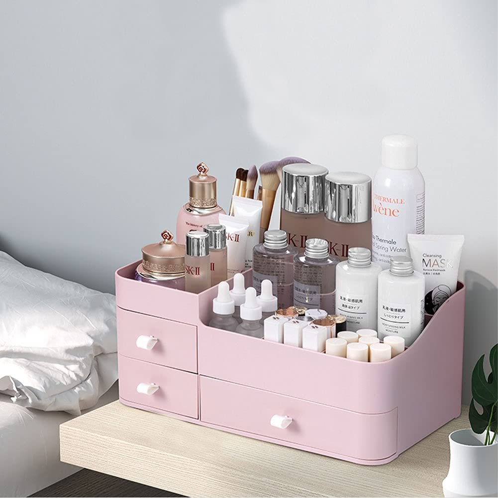 Choice Fun Multi-color Acrylic Large Capacity With Drawers Cosmetic Beauty Make Up organizer Desk Organiser House Hold Products