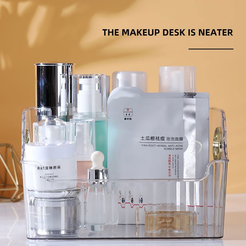 Choice Fun Home Portable Book Box Plastic Acrylic makeup organizer Storage Containers For Sale