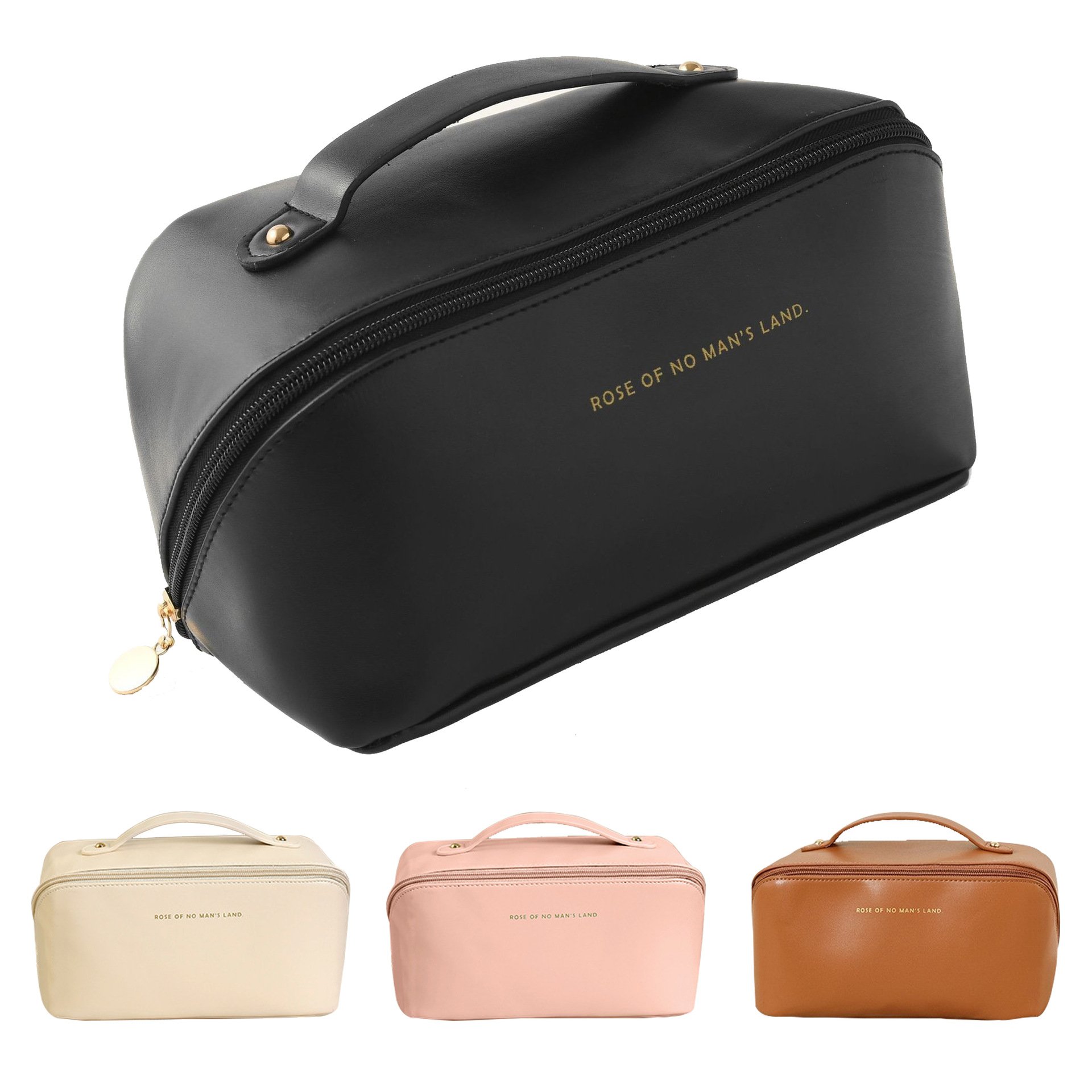 Custom Makeup Bag Portable PU leather