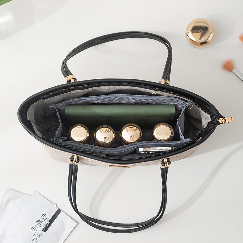 Purse Organizer Insert for Handbags Bag Organizers Inside Tote Pocketbook Women Nurse Nylon