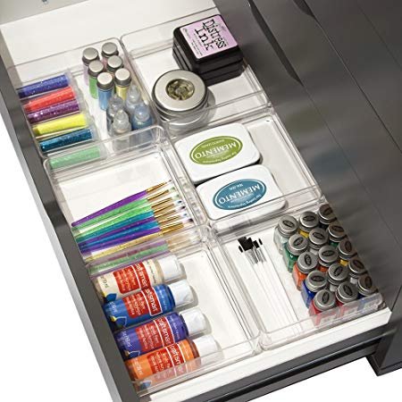 Cosmetic Storage Acrylic Makeup Beauty Organizer Plastic Drawer Clear Makeup Organizer