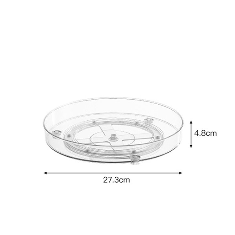 Rotating Lazy Susan Organizers Turntable Spice Rack for Kitchen Cabinet, Fridge, Bathroom , Vanity Countertop Makeup Organizing