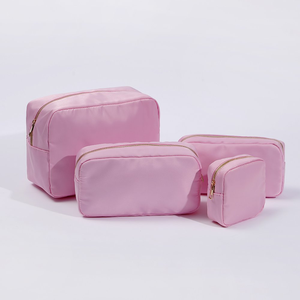 Large Capacity Waterproof Nylon Cosmetics Bag Women Makeup Bags Cosmetic Standup Pouch Bag For Women