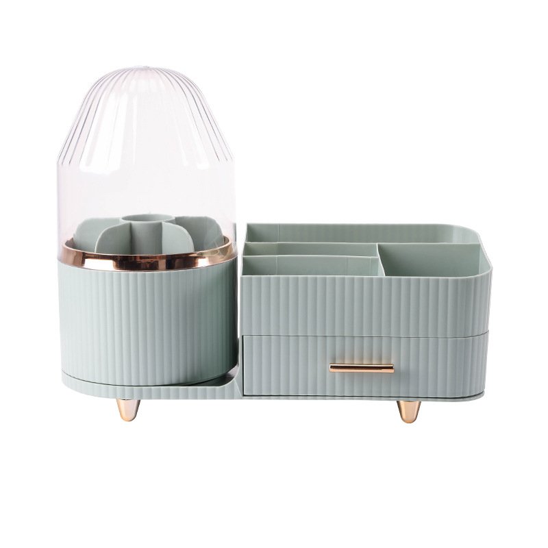 OWNSWING Makeup Storage Box With Drawers Make up Cosmetic Storage Desktop Organizer Fashion Big Capacity For Cosmetics