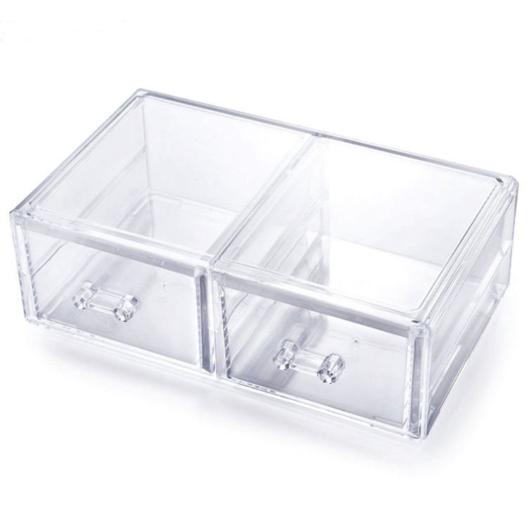Home Desktop Vanity Multifunction Fashional Makeup Storage Acrylic Cosmetic Drawer Organiser Organizer Sets