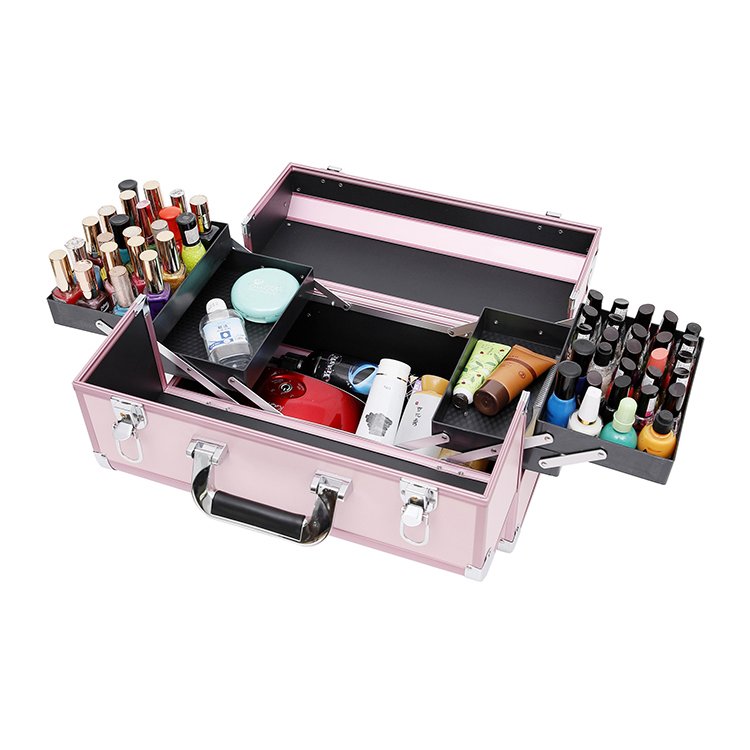 Beauty Cosmetic Case Travel Makeup Storage Box