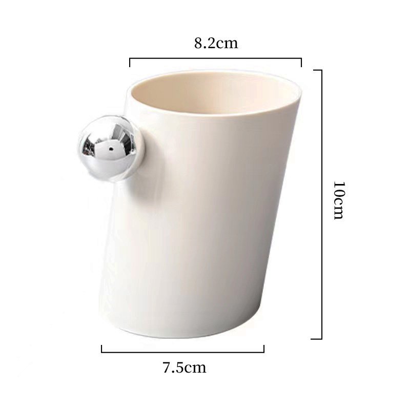 Household Bedroom Dresser Desktop Makeup Cream Organizers Plastic Desk Pen Holder Cosmetic Brush Storage Box