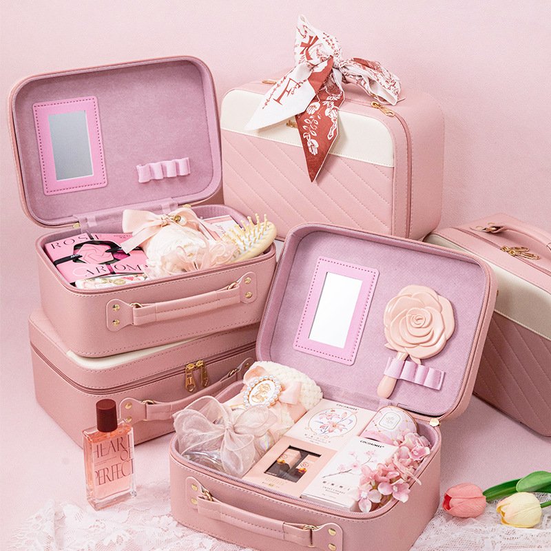 High-Grade Light Luxury Handheld Makeup Bag Practical Christmas Birthday Teacher's Day Bridesmaid Return Companion Gift