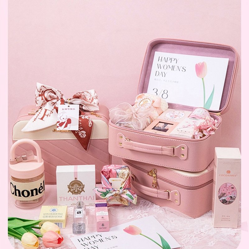 High-Grade Light Luxury Handheld Makeup Bag Practical Christmas Birthday Teacher's Day Bridesmaid Return Companion Gift