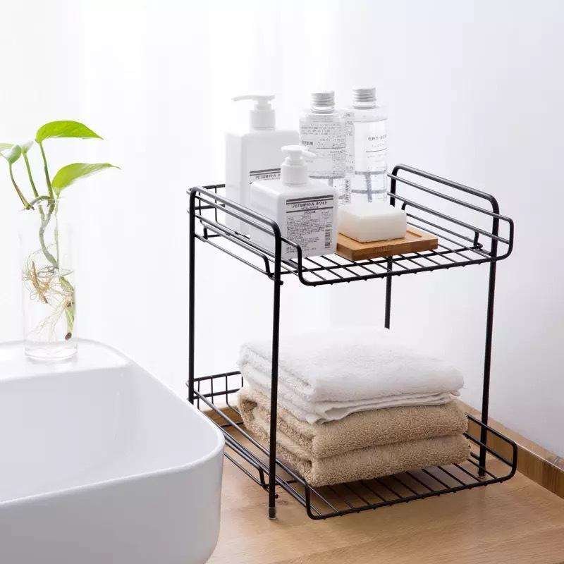Multifunctional Space-Saving stackable minimalist desk kitchen home organizer storage