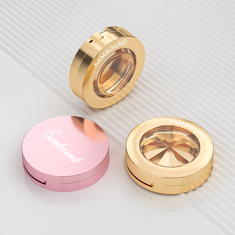 oem sample brush transparent square empty organizing eco friendly empty palette plastic packaging and makeup containers