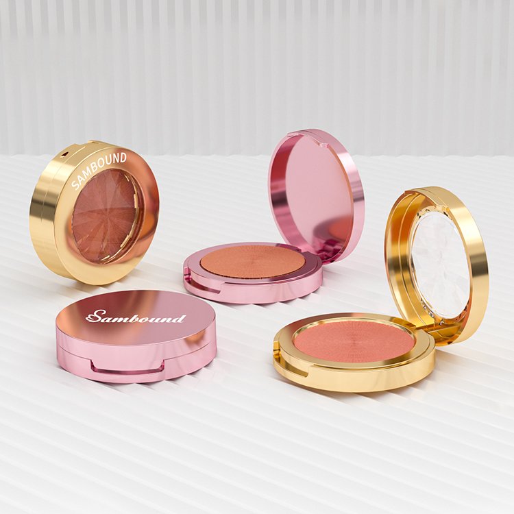 oem sample brush transparent square empty organizing eco friendly empty palette plastic packaging and makeup containers