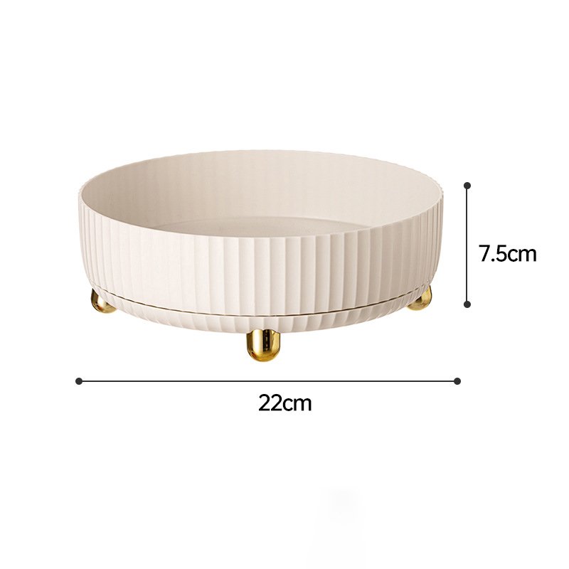 Lazy Susan Organizer Rotating Spice Rack Turntable Cabinet Organizer Cosmetic Makeup Organizers Pantry Rotating Storage Rack